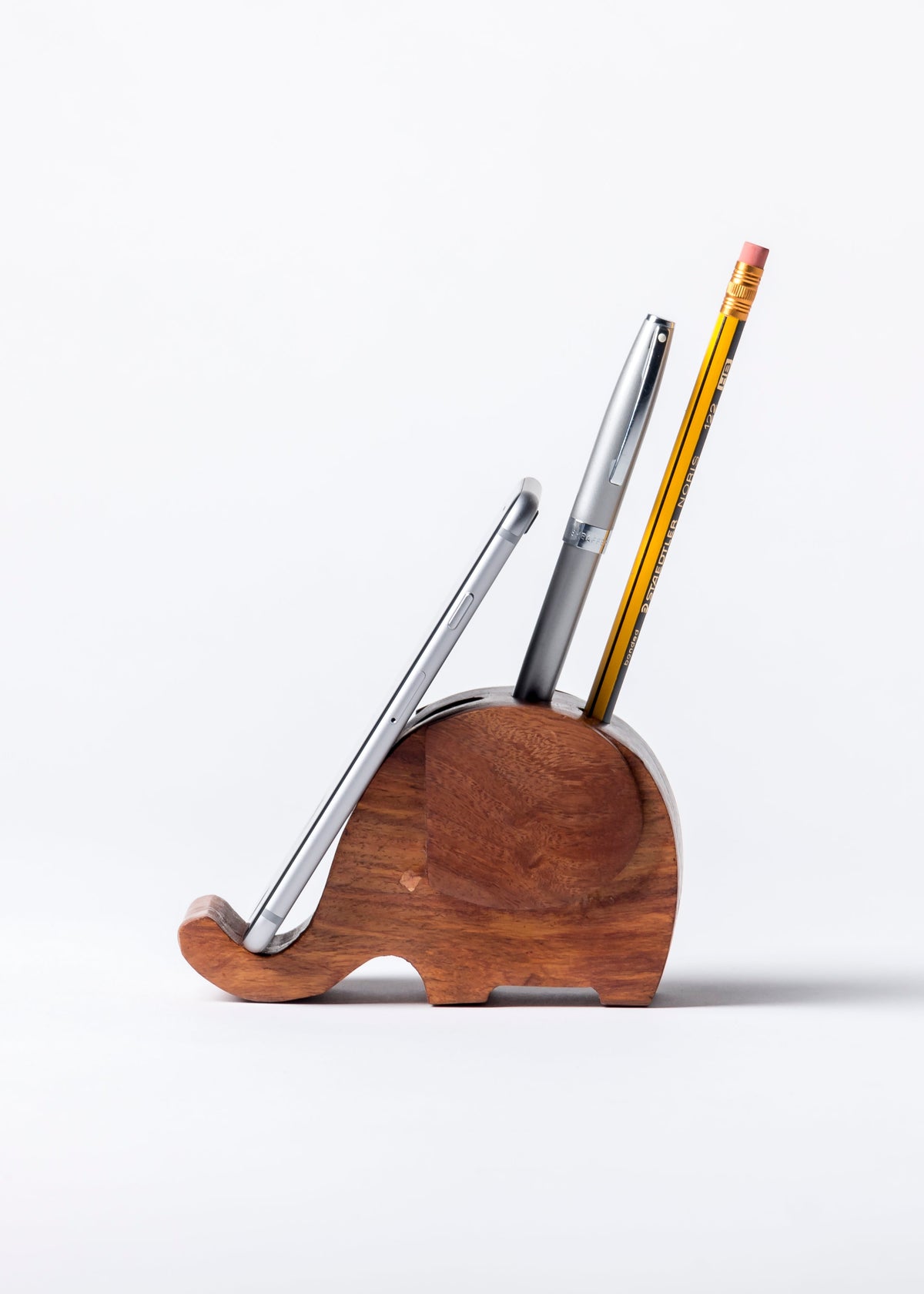 Mobile Stand Elephant : Wooden