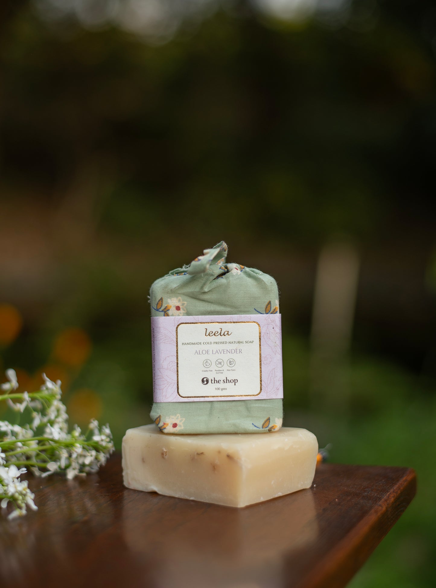 Handmade Mahua Organic Soap : Aloe Lavender
