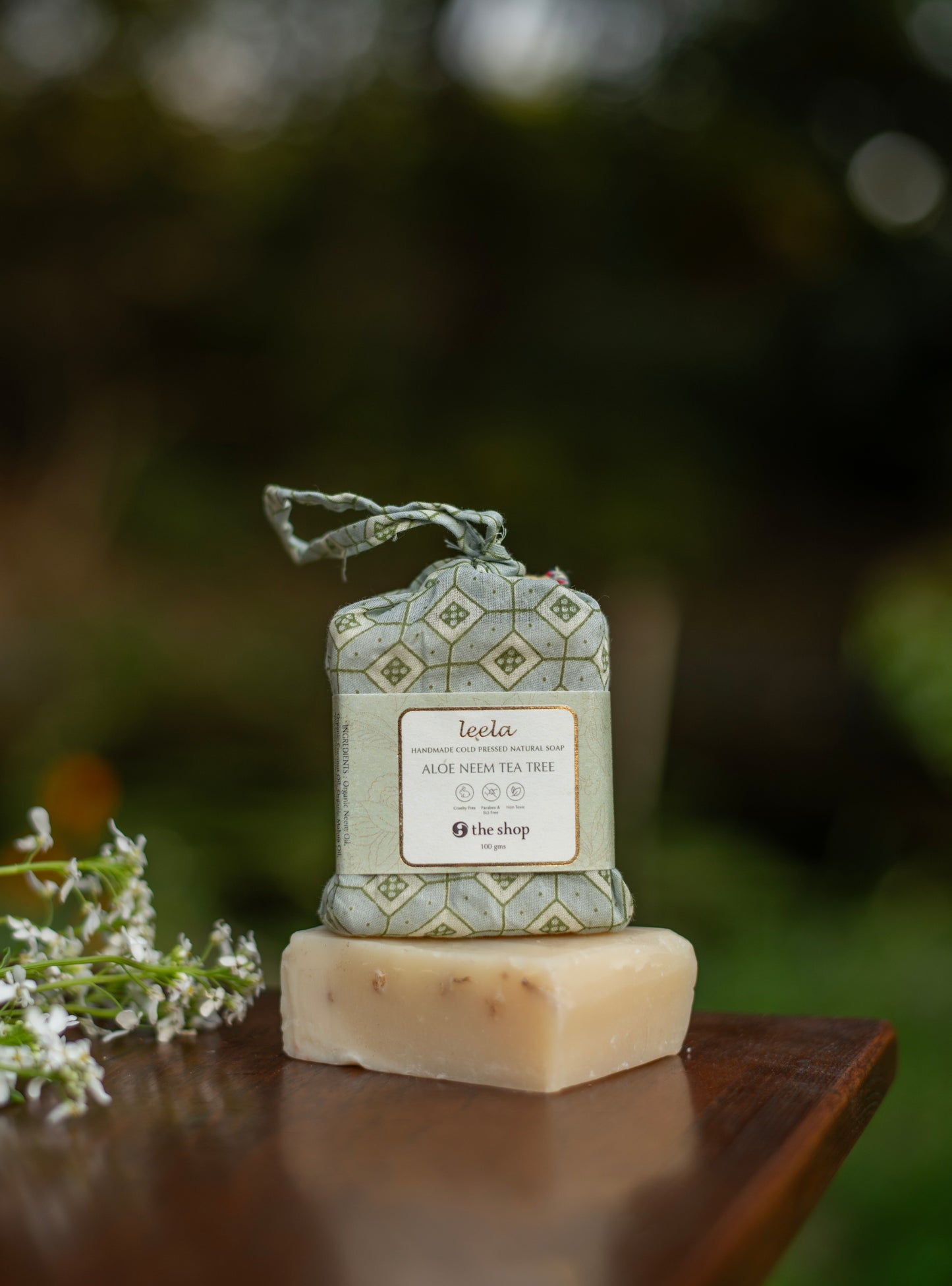 Handmade Mahua Organic Soap : Aloe Neem Tea Tree