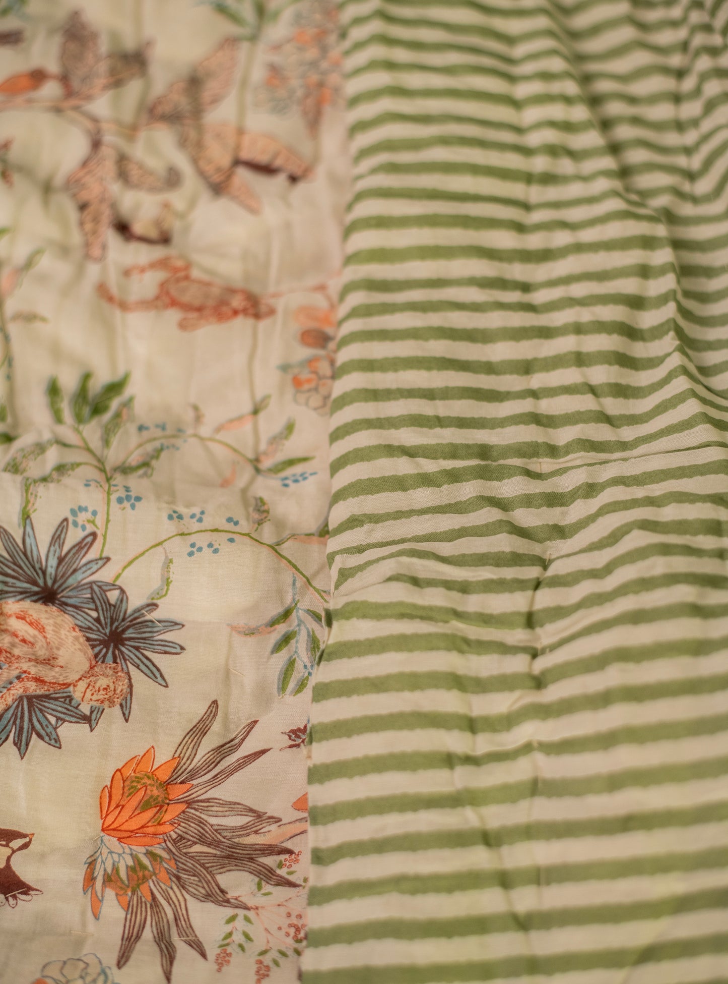 Baby Bed Set : Ubud Cream Voile
