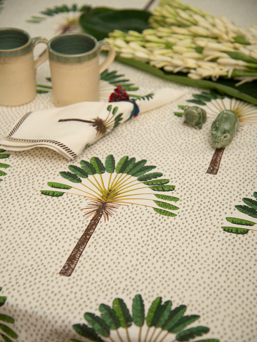 Printed Napkin Set of 6 : Banana Country Sheeting