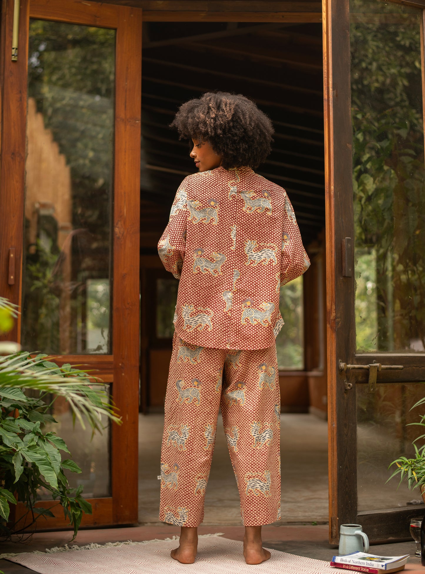 Cycle Pant (Cambric) : Bagh Rust