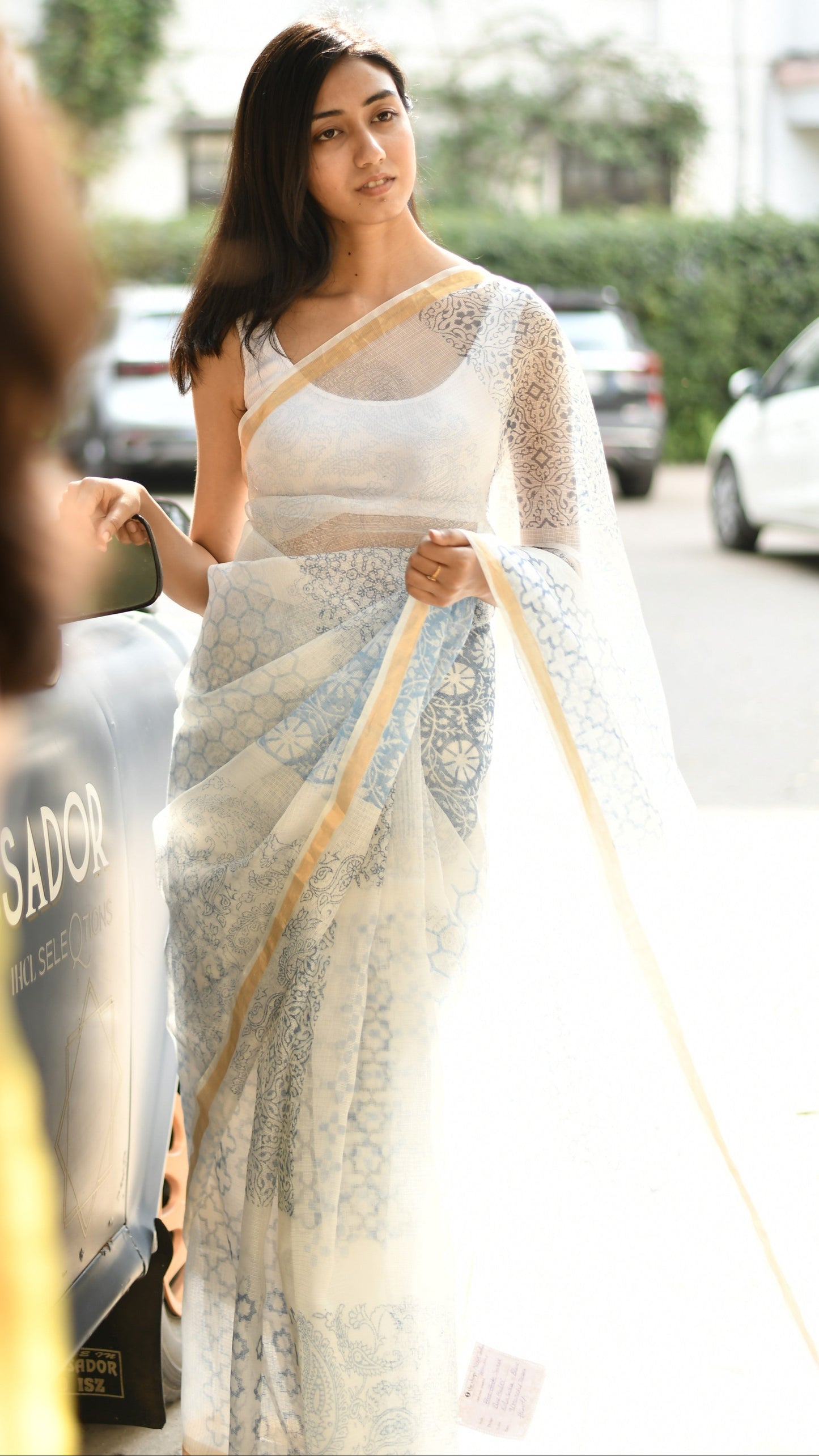 Kota Silk Saree : Noorjahan Blue