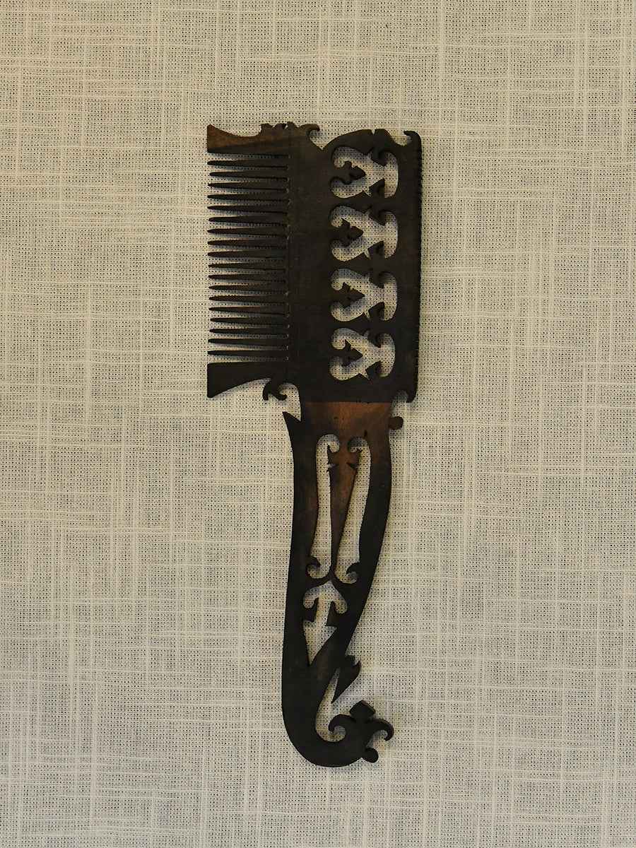 Carved Comb : Sheesham Wooden