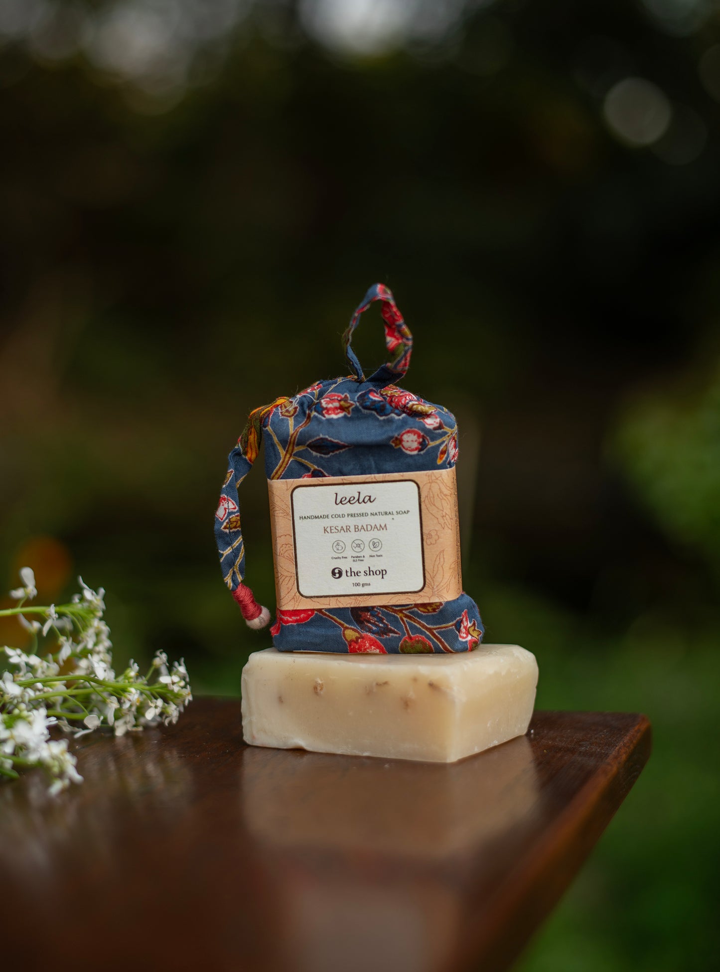 Handmade Mahua Organic Soap : Kesar Badam