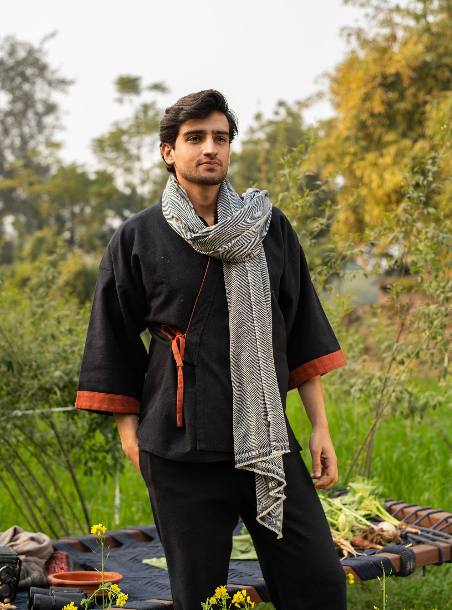 Soft Stole : 2 Ply Wool