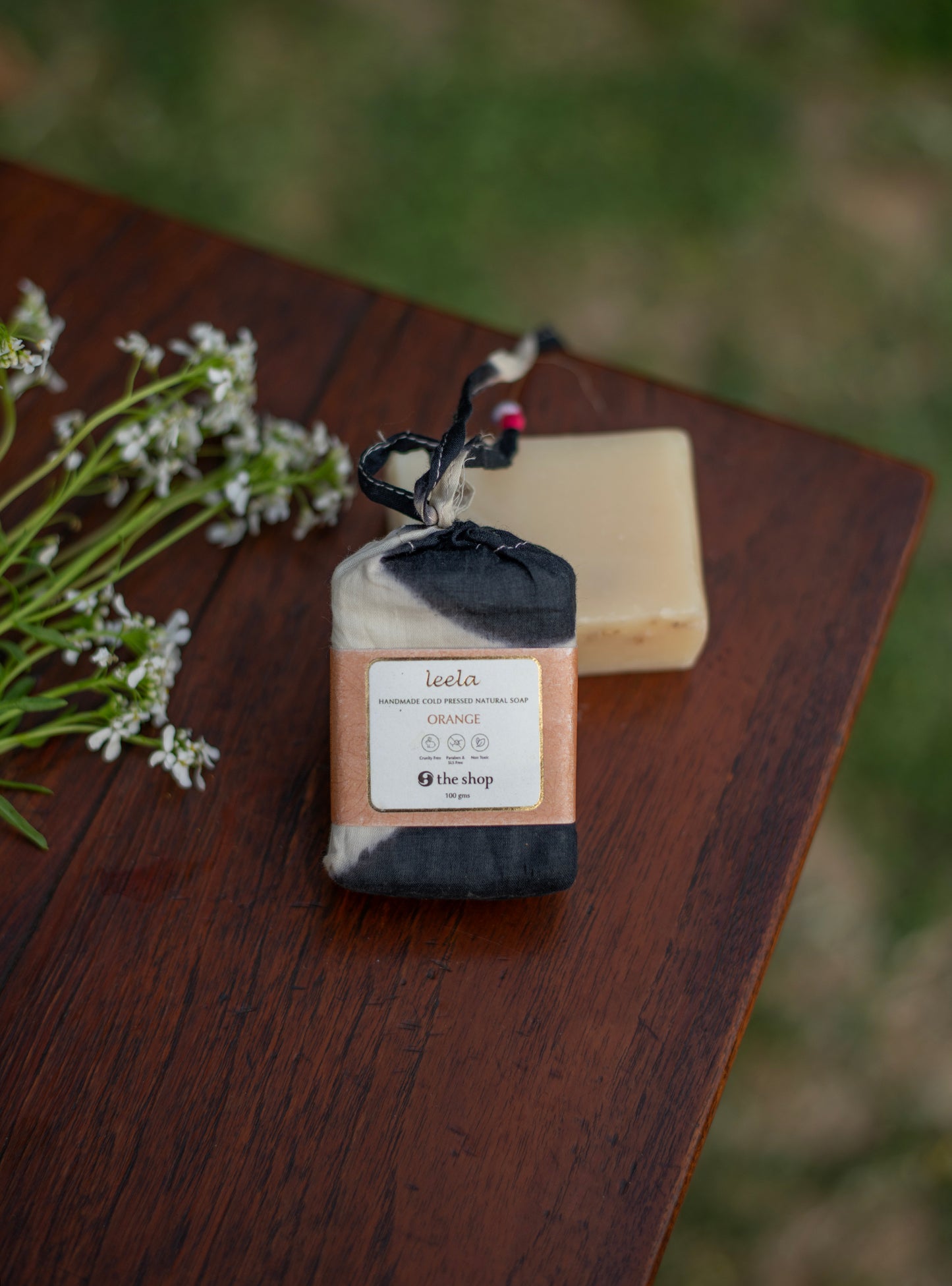 Handmade Mahua Organic Soap : Orange