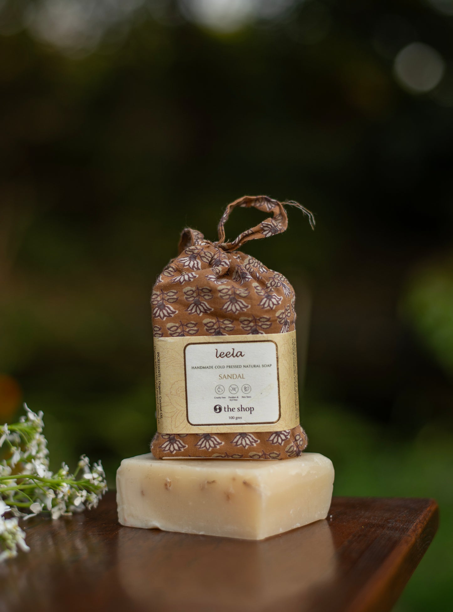 Handmade Mahua Organic Soap : Sandal
