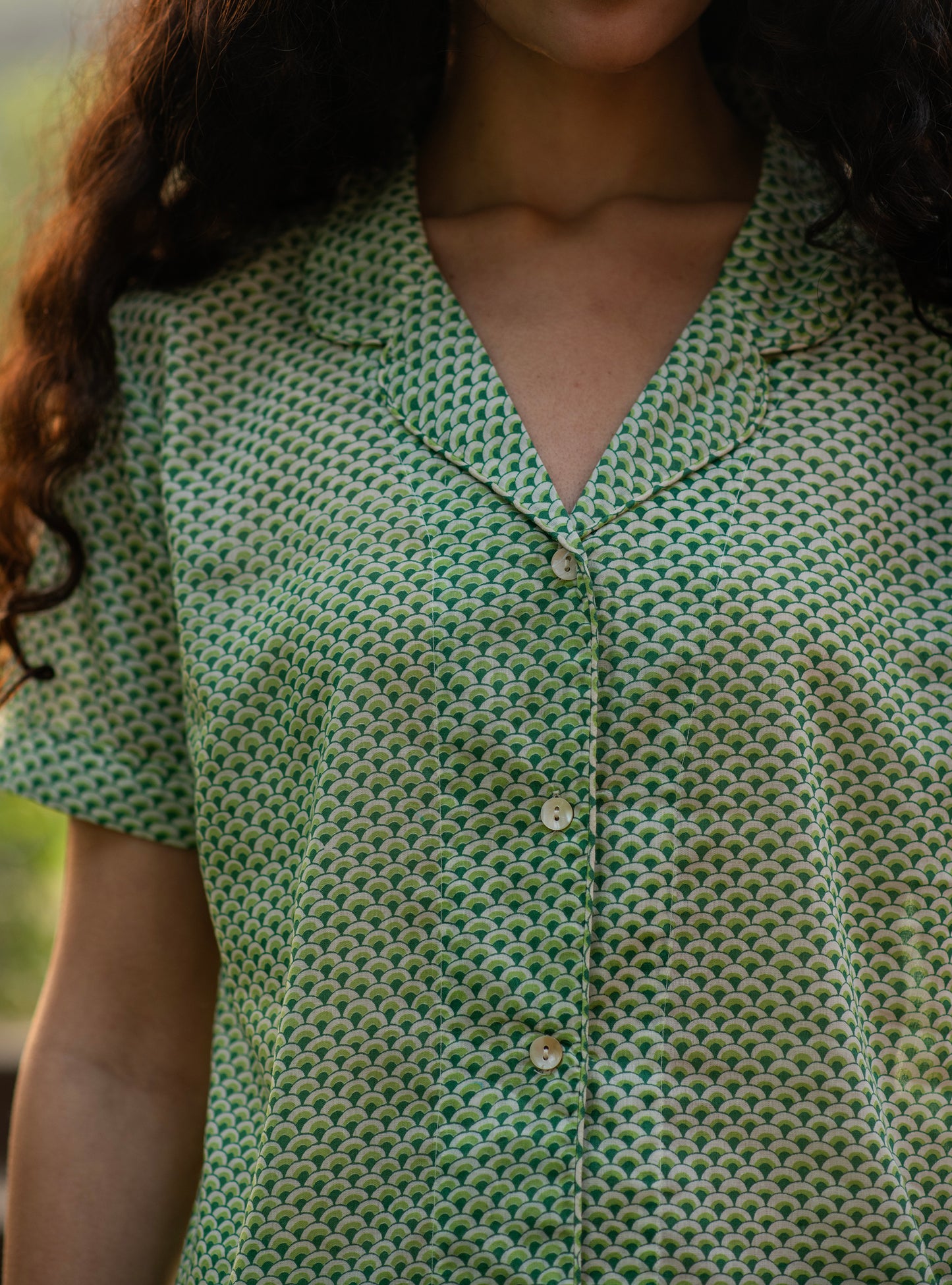 Short Set : Scales Green