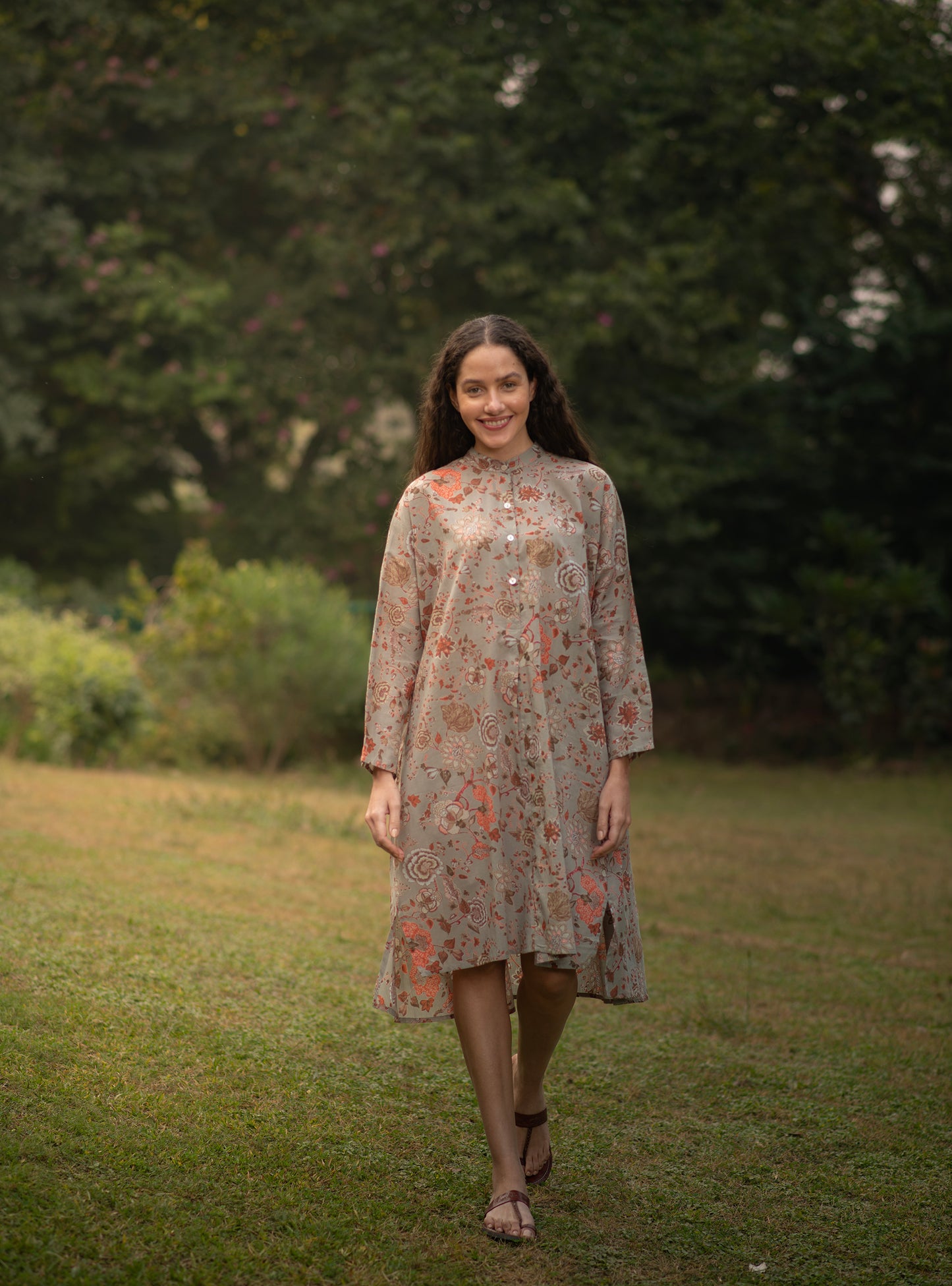 Shirt Dress : Malabar Carrom Voile