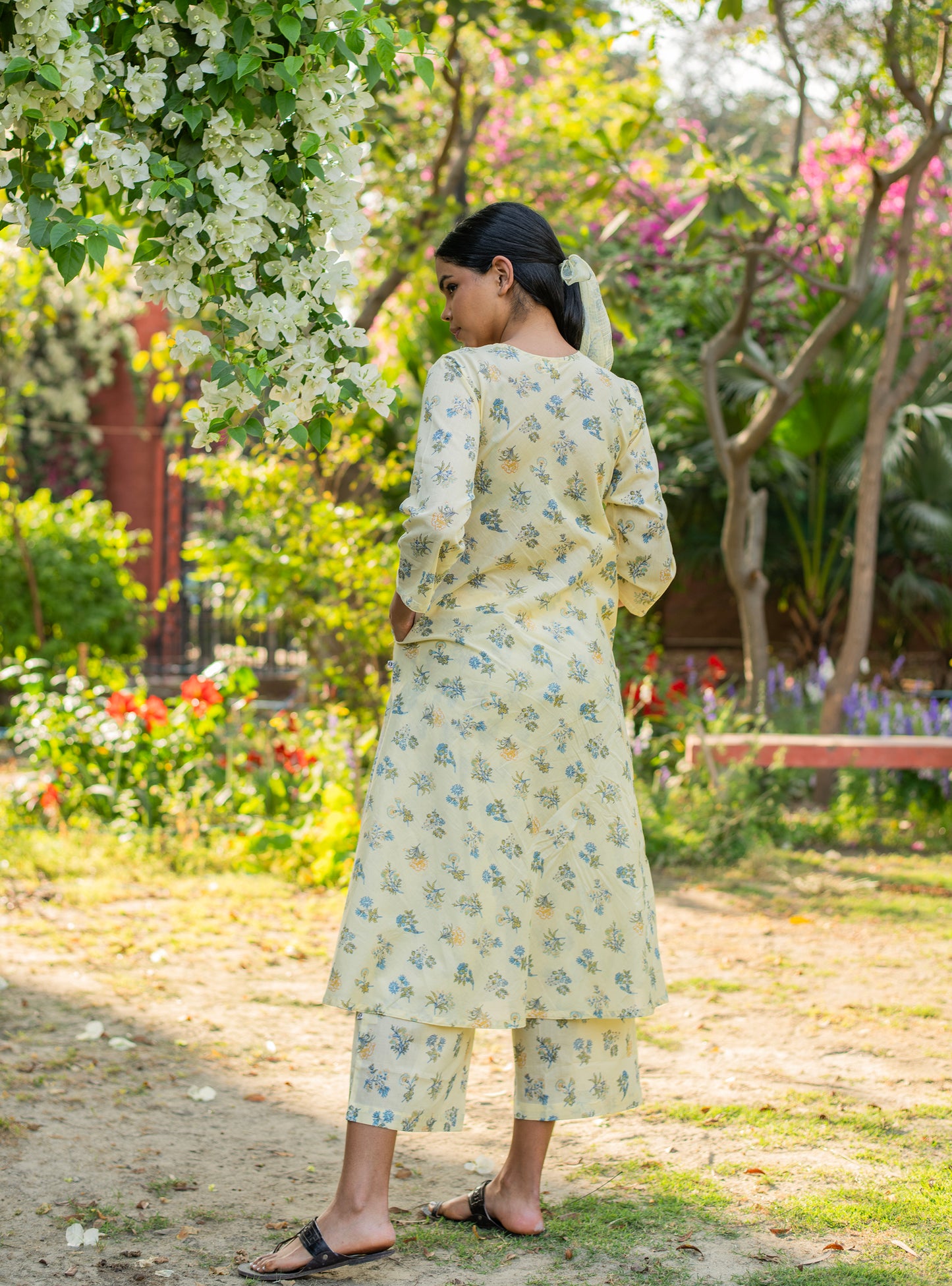 Cycle Pant : Toile Butter Voile