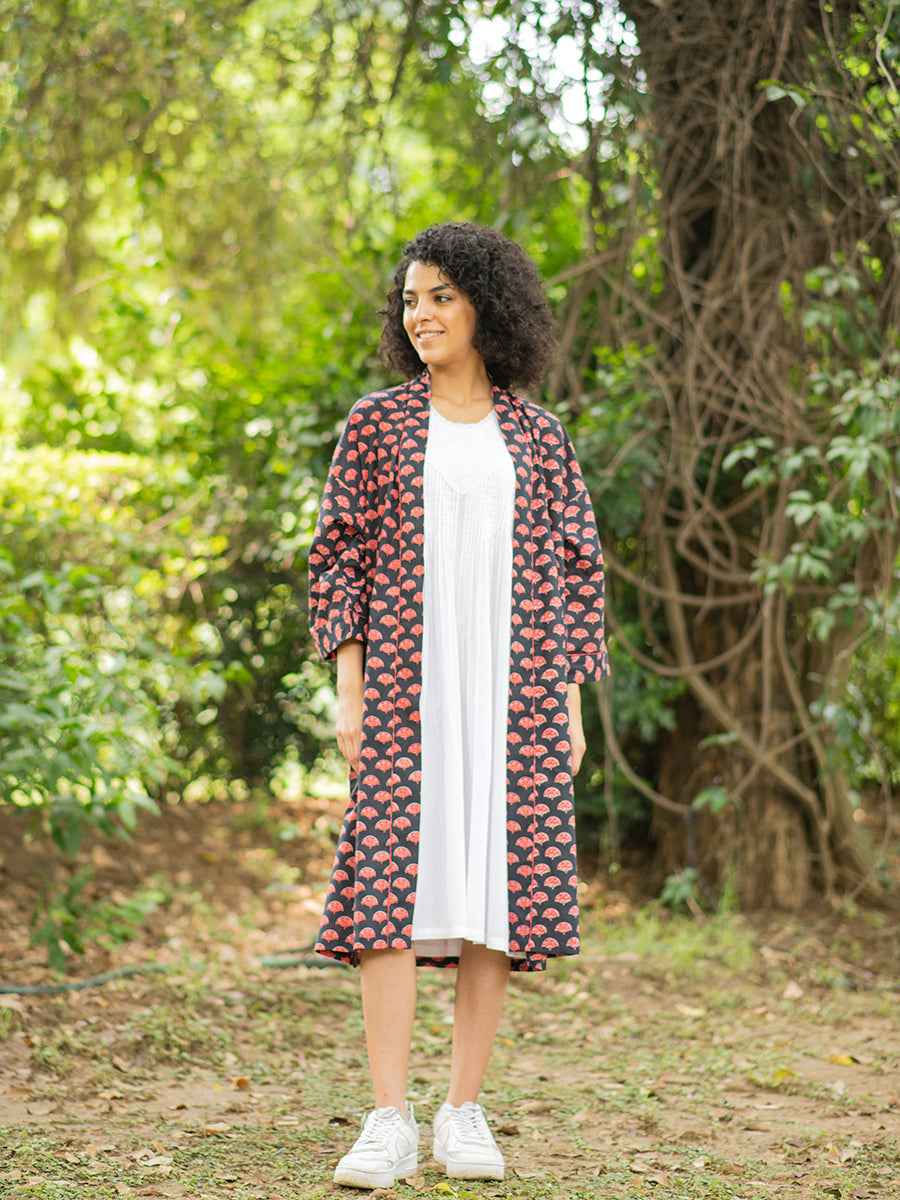 Joy Kimono : Pankha Black