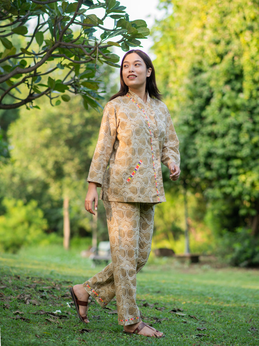 Ujbeki Top : Jahana Maroon