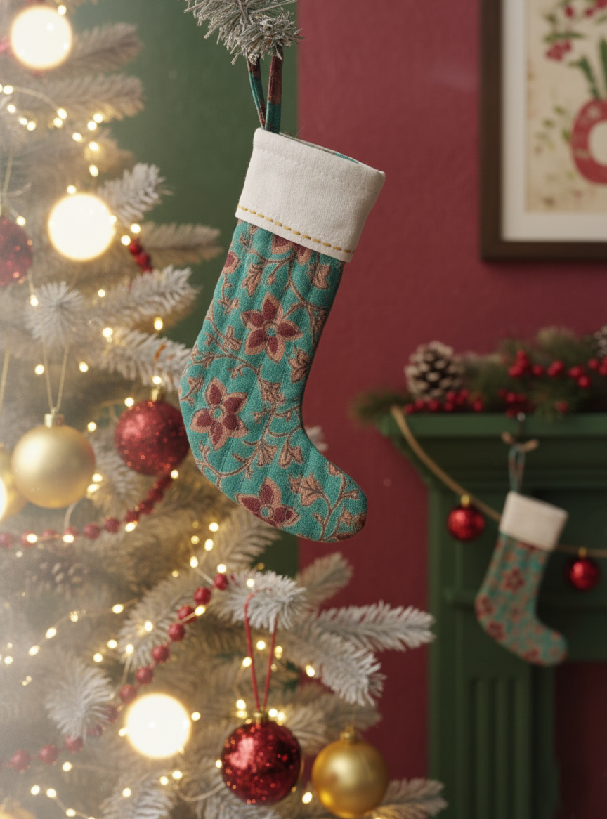 Quilted : Stocking Hanging Mini