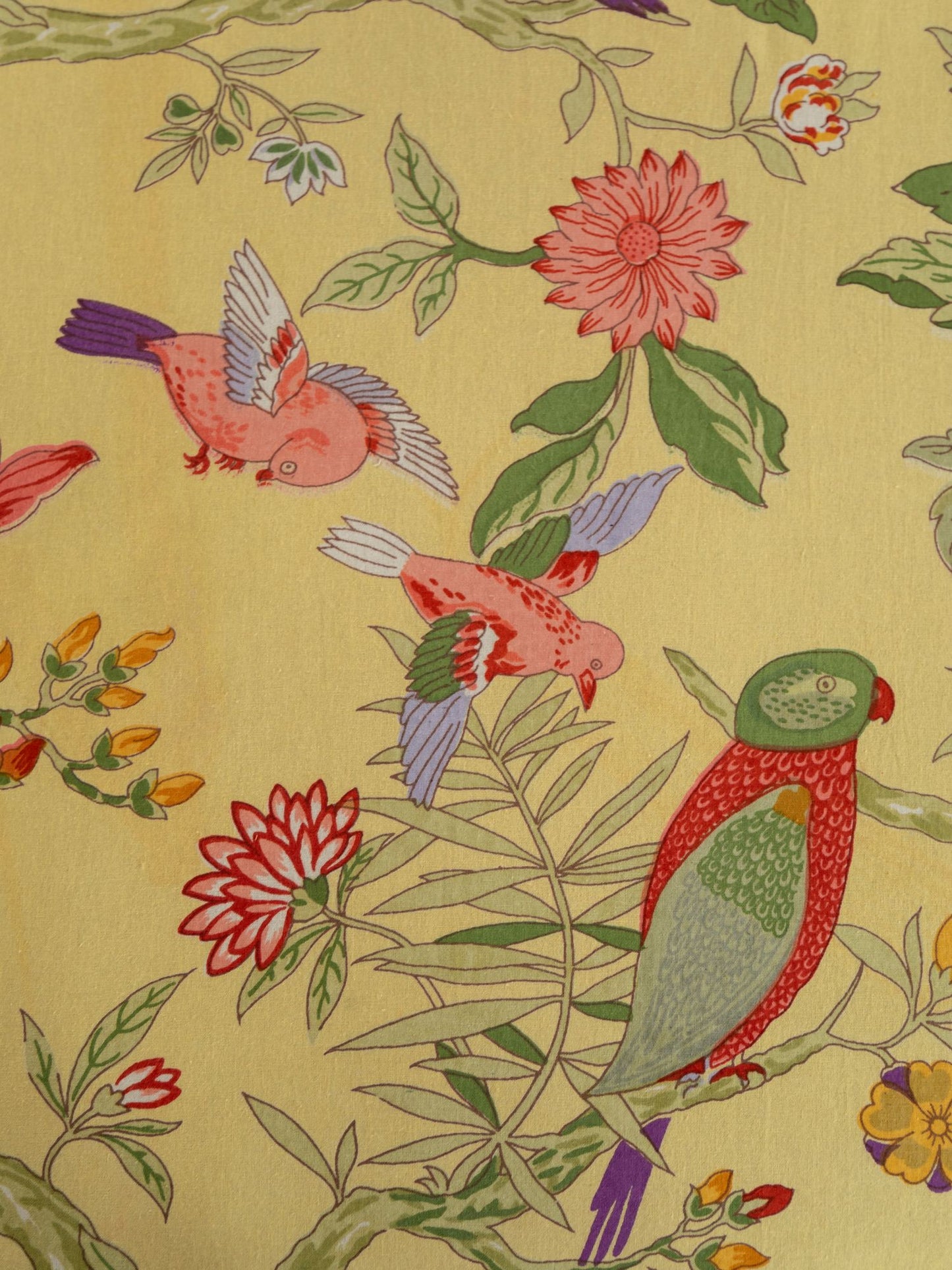 Bed Cover : Bird Yellow