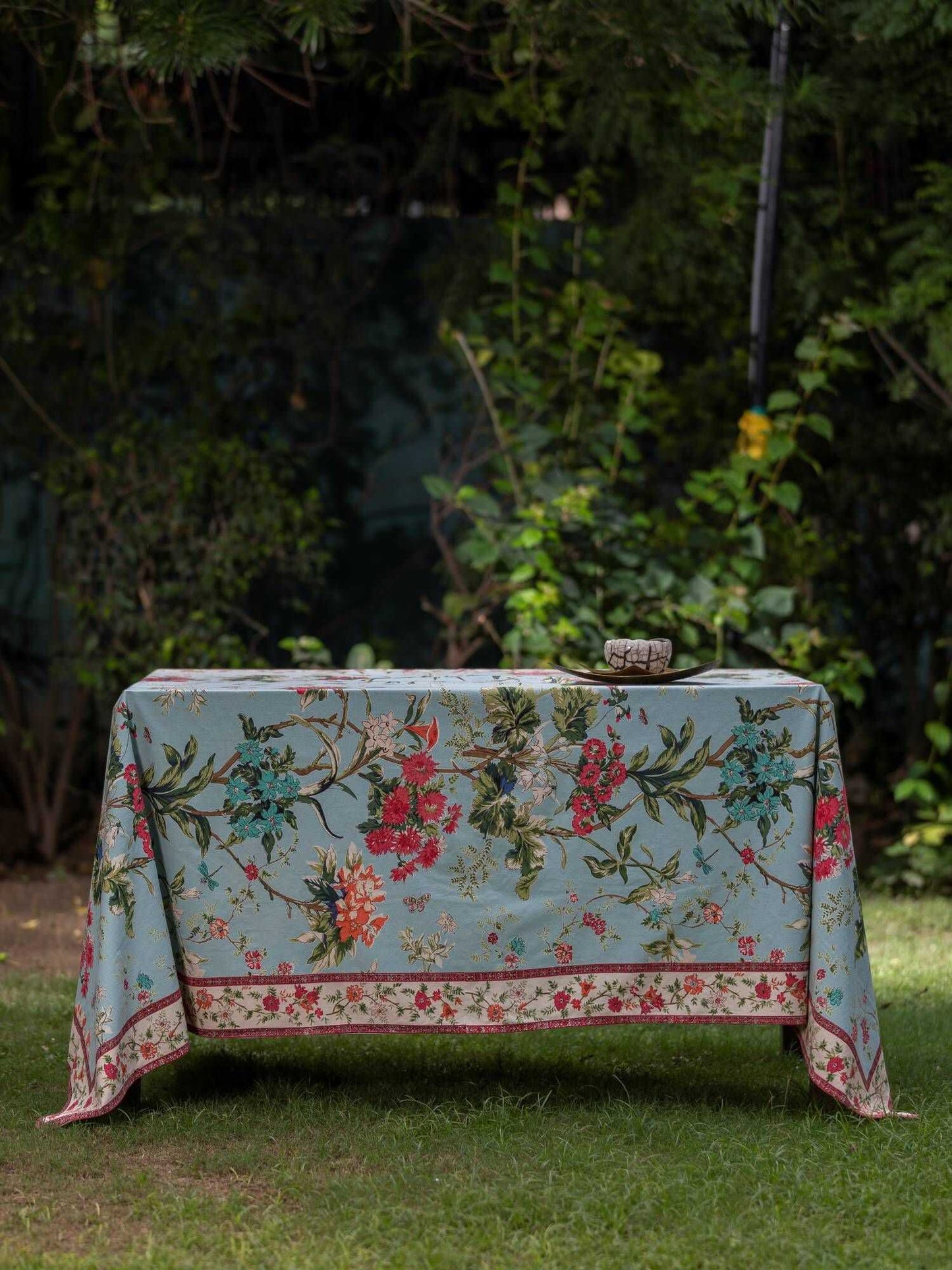 Printed Table Cloth : Corsica Sky Sheeting