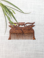 Wooden Craved Comb : Assorted