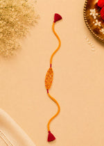 Handmade Rakhi Yellow