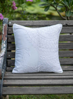 Aari Emb : Cushion Cover Peacock