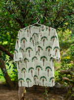 Anthony Shirt Half Sleeves : Banana Country Voile