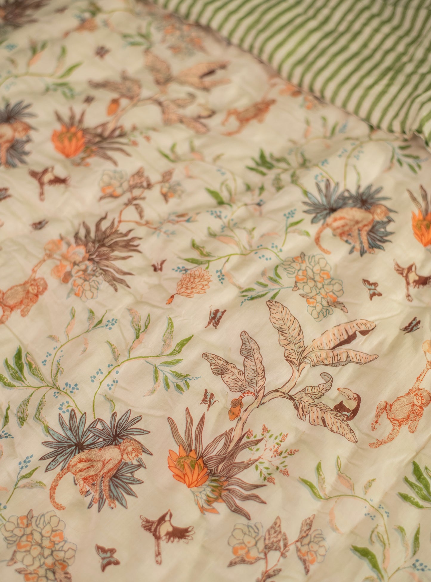 Baby Bed Set : Ubud Cream Voile