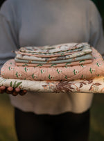 Baby Changing Mat : Ubud White Voile