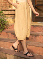 Balloon Pants : Slub Beige