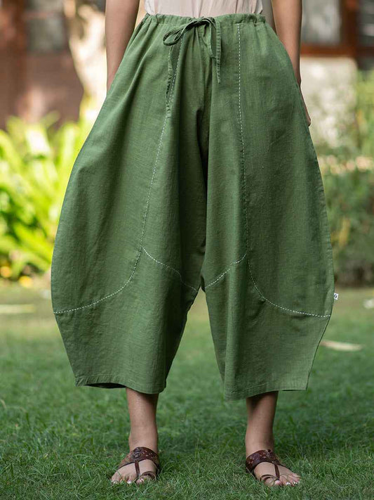 Balloon Pant : Nisha Olive
