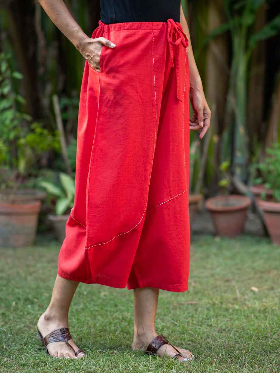 Balloon Pant : RED