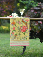 Table Runner : Bird Yellow Sheeting