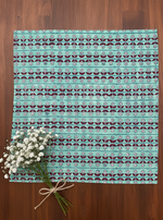 Block Printed Napkin :  Farm Floral Sheeting