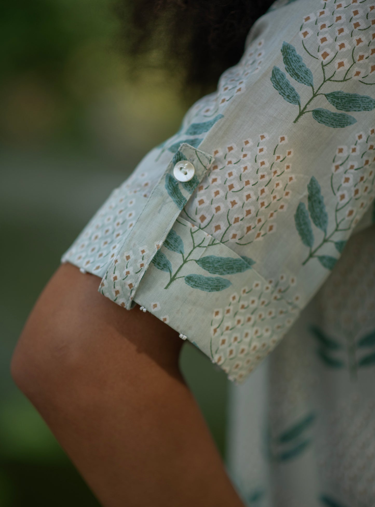 Boho Shirt Dress : Ali Boota Teal Voile