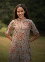 Boho Shirt Dress : Malabar Carrom Voile