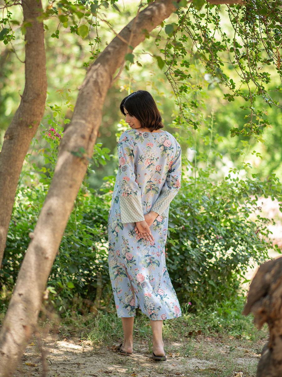 Mala Kaftan : Chelsea Chambray