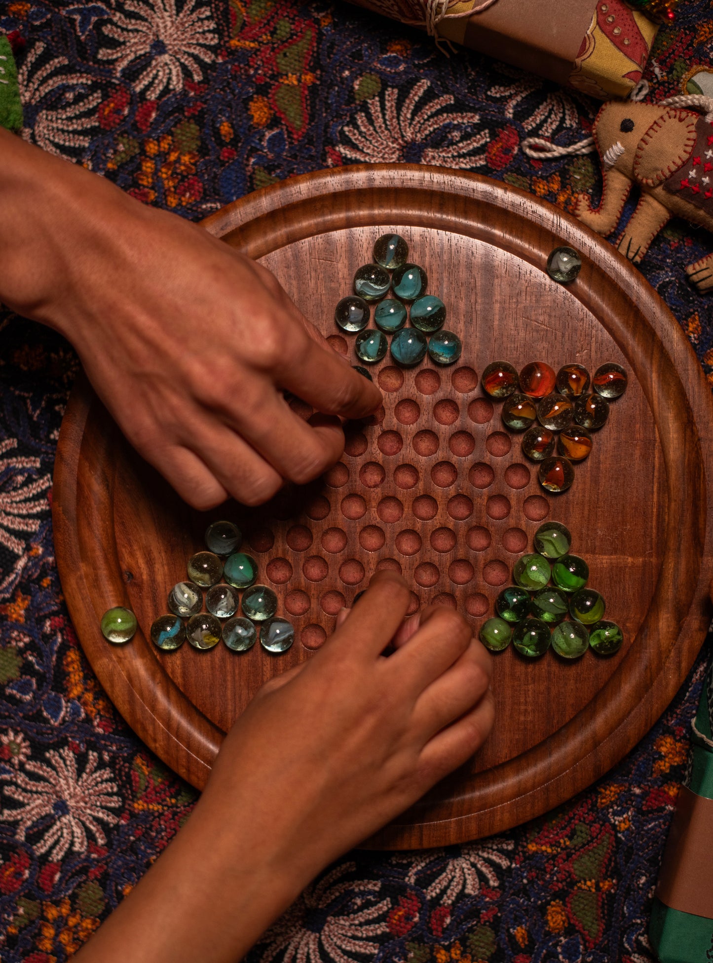Chinese Checker : Game Wooden