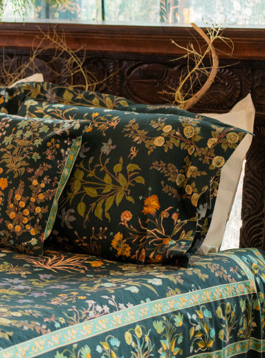 Pillow Cover : Garden Emerald