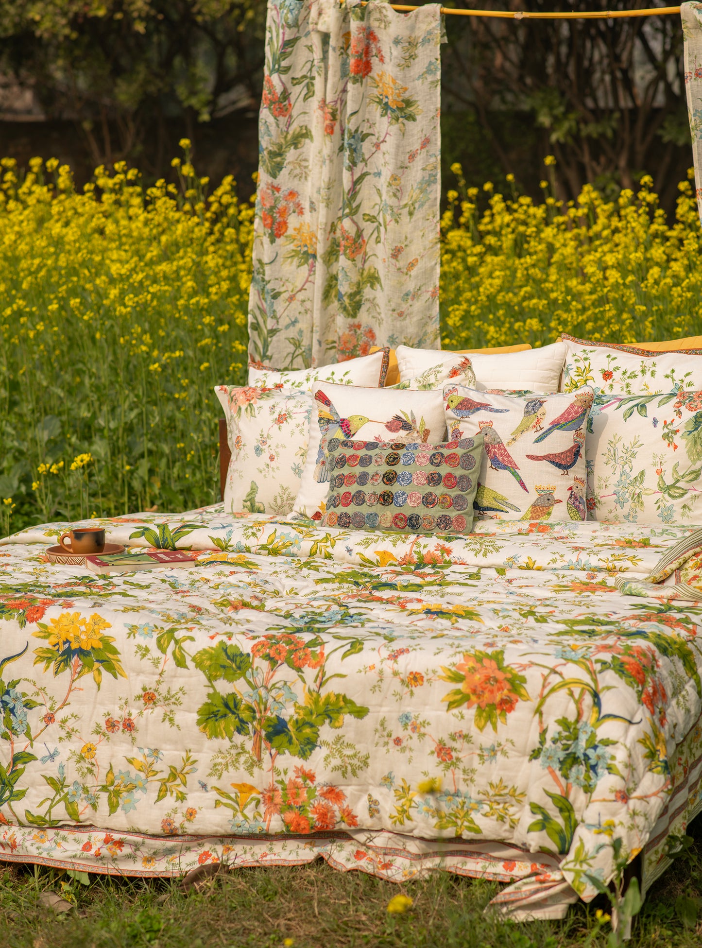 Bed Cover : Corsica Country