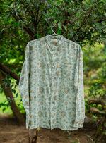 Hanoi Shirt FS : Swati Blue Voile