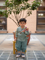 Kids Ajkan Top CS : Dhania Teal