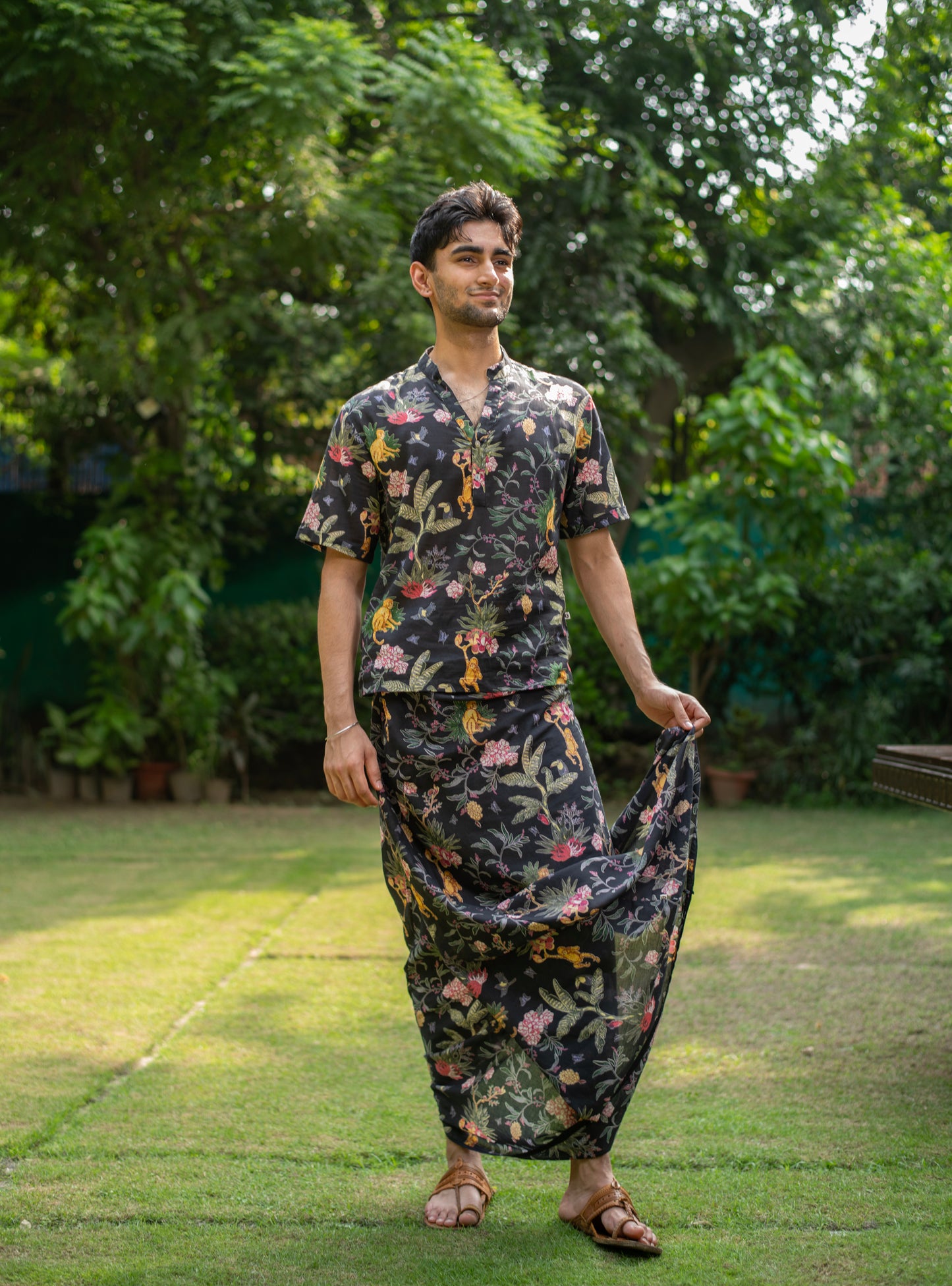Lungi Ubud : Black Voile