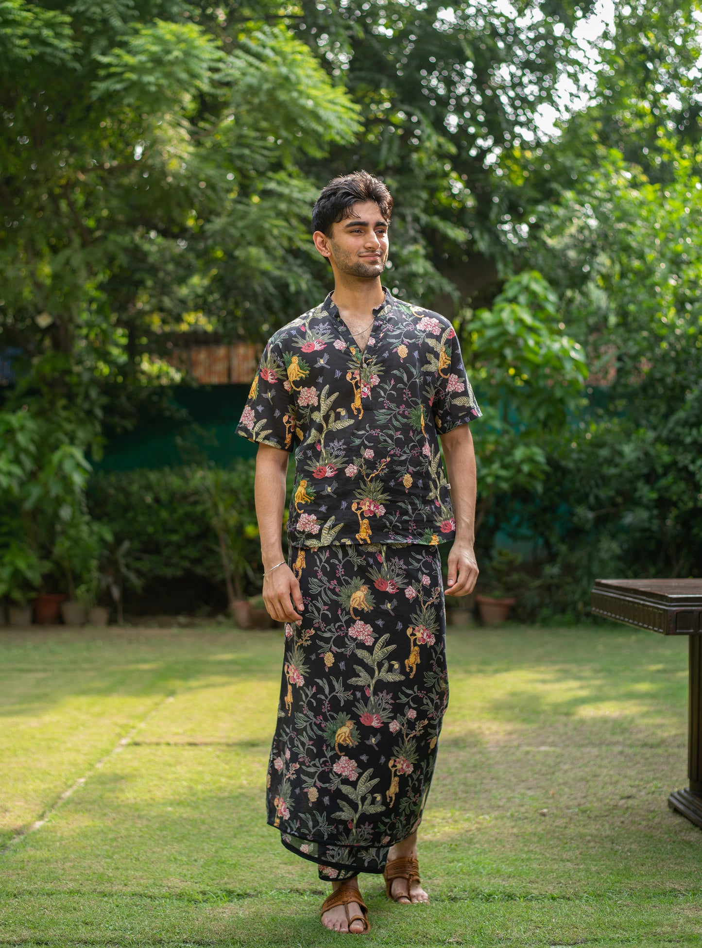 Lungi Ubud : Black Voile