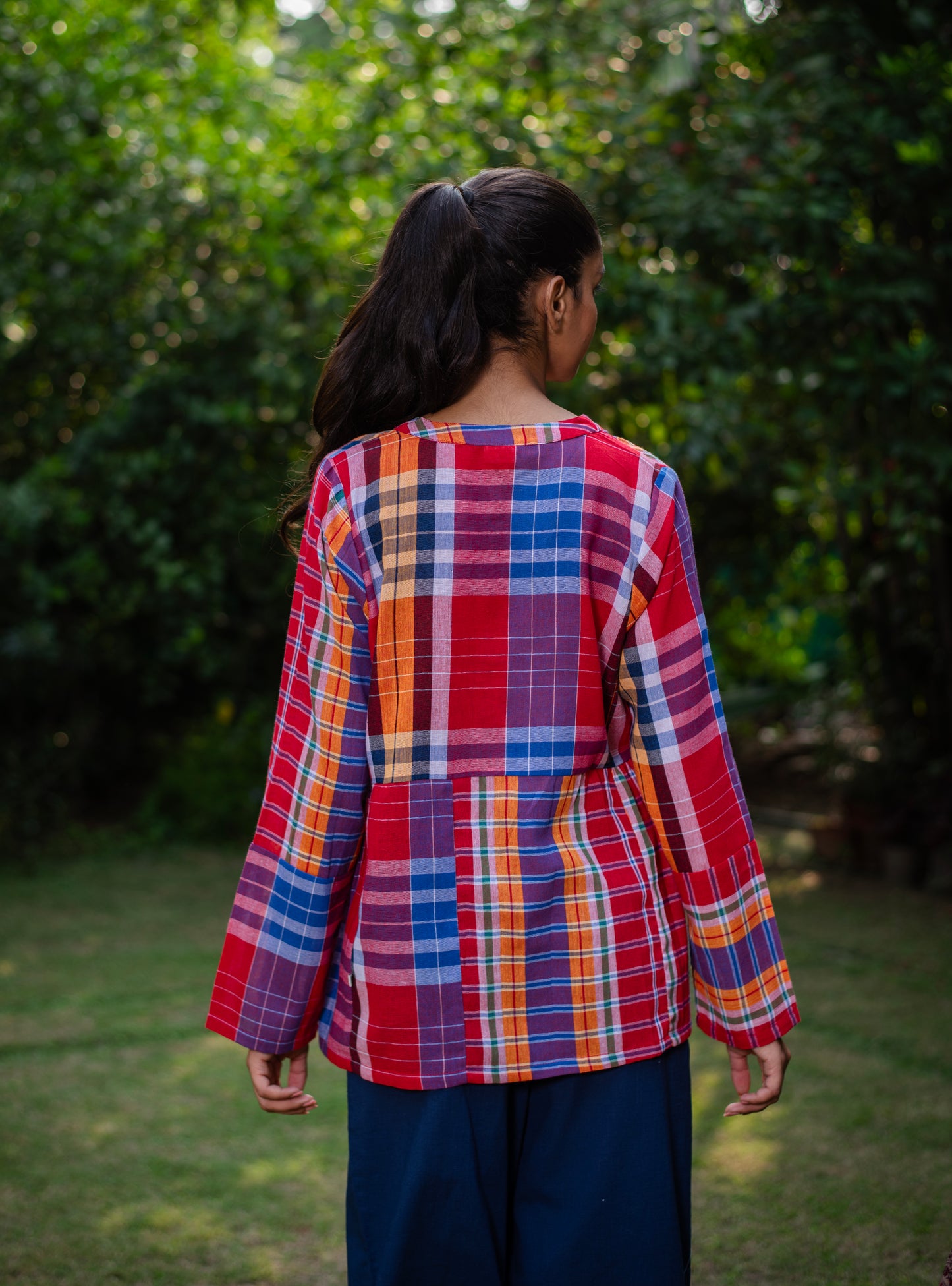 Rango Top : Gamcha Handloom
