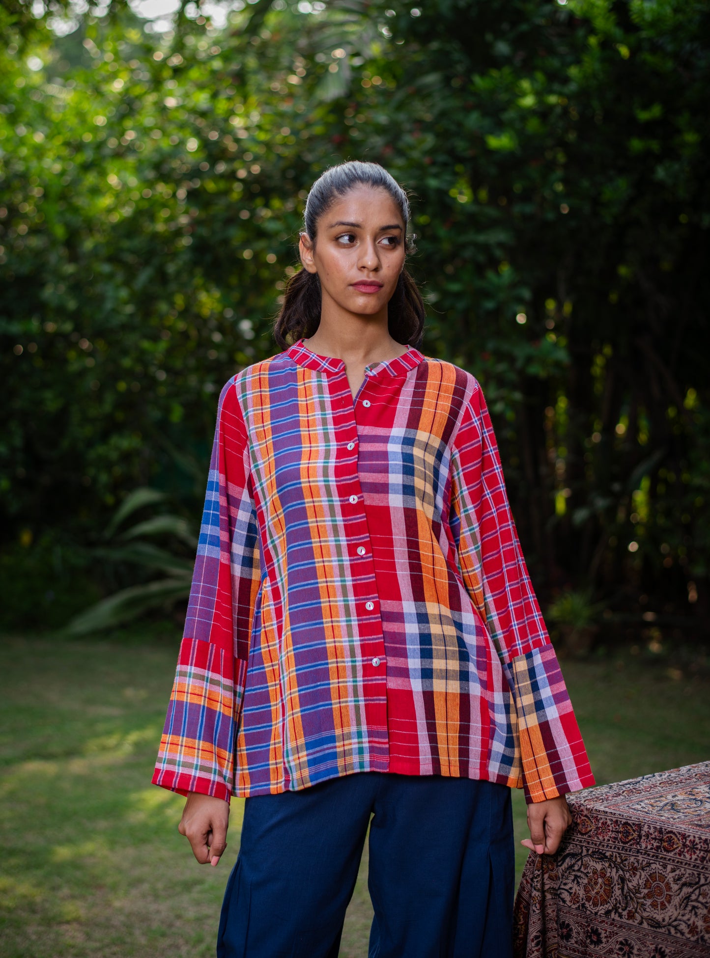 Rango Top : Gamcha Handloom