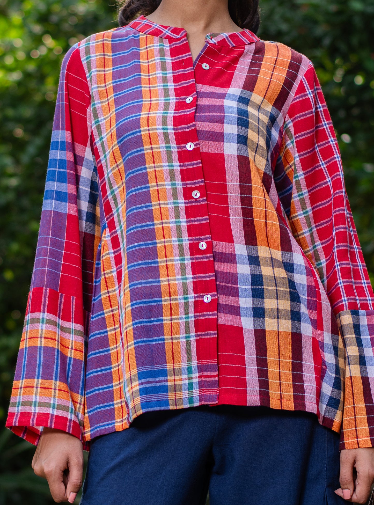 Rango Top : Gamcha Handloom
