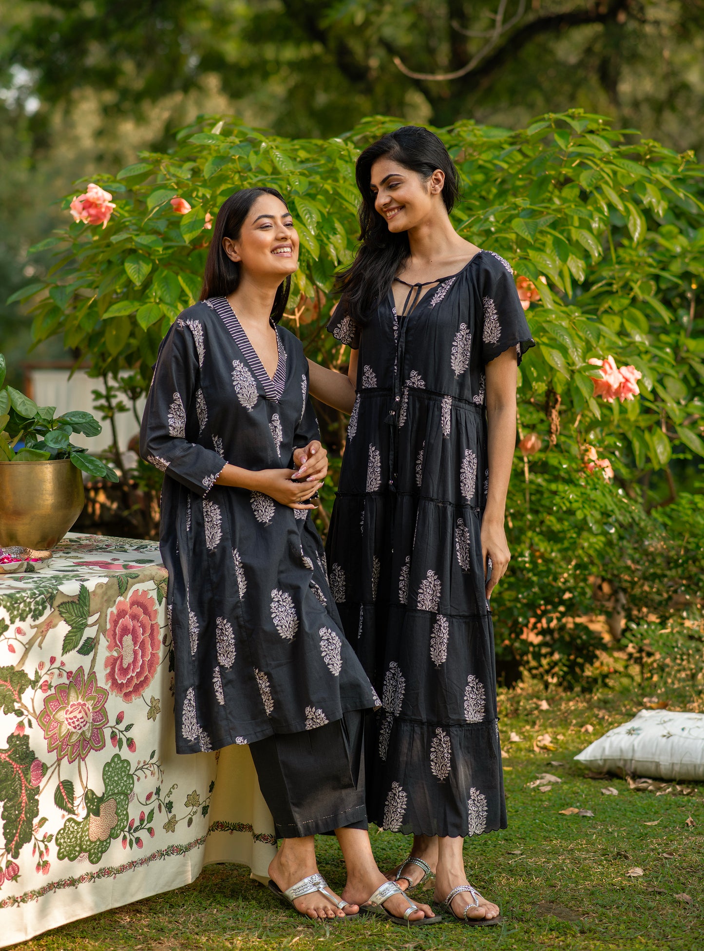 Dakota Dress : Rosa Buti Black Voile