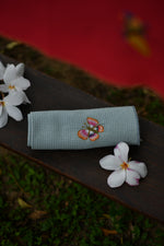 Face Towel Emb : Butterfly Sky Honey Comb