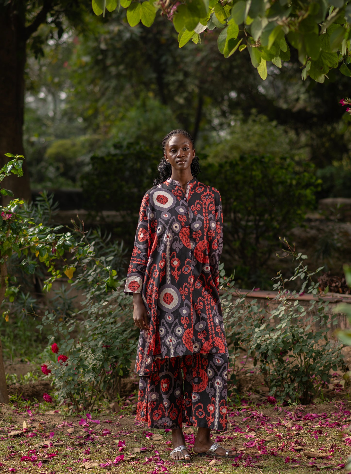 Shirt Dress : Istanbul Black Voile