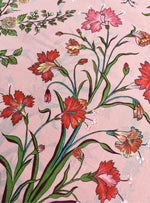 Cotton Cambric Fabric  : Garden Blush