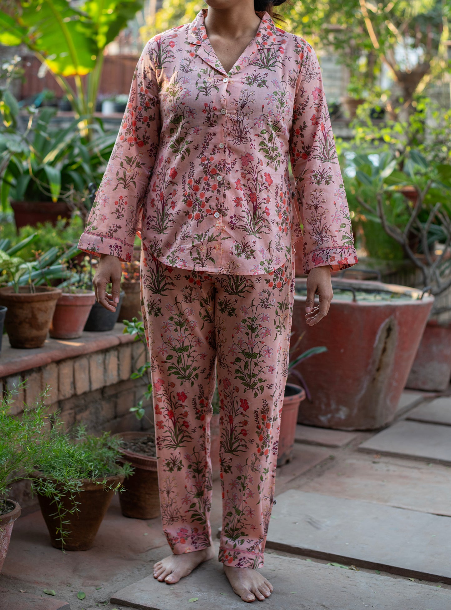 Vanessa PJ Set : Garden Blush