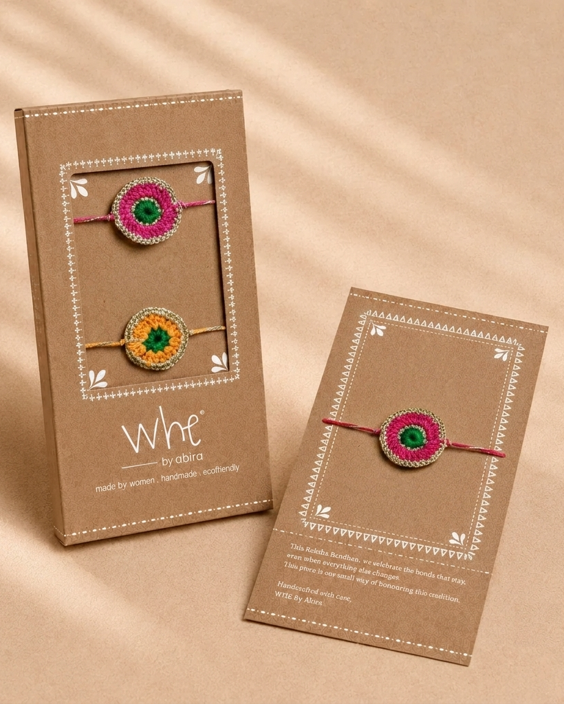 Rakhi Handmade : Set of 2
